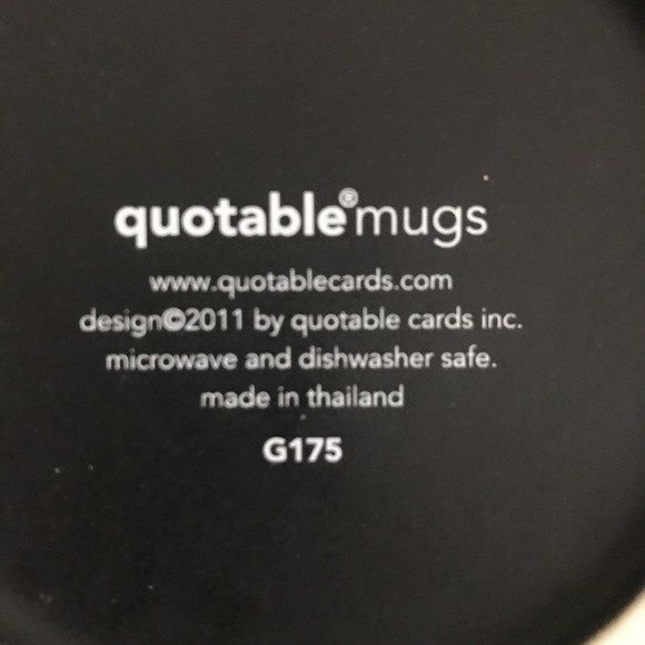 Black/White Coffee Cup with Friend Quote - Picture 4 of 5